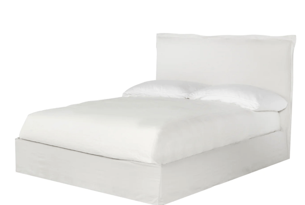 St. Lucia Slipcovered Bed - Queen - Our Boat House