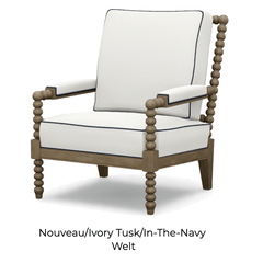 St. Maarten Accent Chair - Customizable - Our Boat House