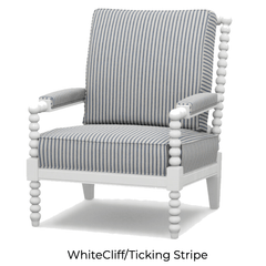 St. Maarten Accent Chair - Customizable - Our Boat House