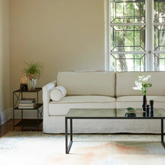 St. Thomas 84in Slipcovered Sofa - Luna White - FLOOR SAMPLE / WAREHOUSE STOCK - Our Boat House