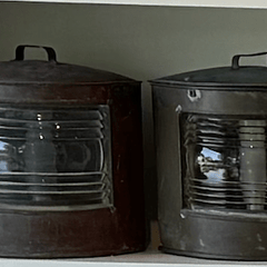 Starboard & Port Running Lights (Pair - Red & Green) - Our Boat House