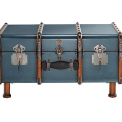 Stateroom Coffee Table - Petrol Blue - Our Boat House