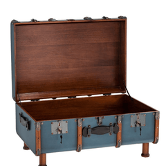Stateroom Coffee Table - Petrol Blue - Our Boat House