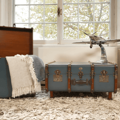 Stateroom Coffee Table - Petrol Blue - Our Boat House