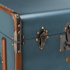 Stateroom End Table - Petrol Blue - Our Boat House