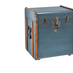 Stateroom End Table - Petrol Blue - Our Boat House