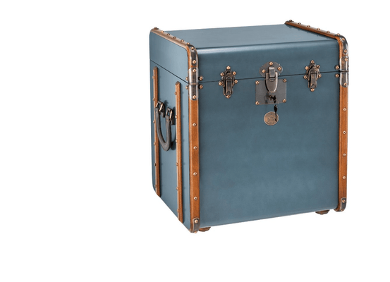 Stateroom End Table - Petrol Blue - Our Boat House