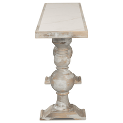 Stella Double Pedestal Console Table - Our Boat House