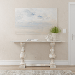 Stella Double Pedestal Console Table - Our Boat House