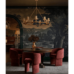 Stevie Scalloped Chandelier - Our Boat House