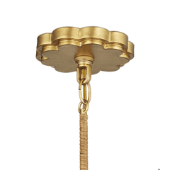 Stevie Scalloped Chandelier - Our Boat House
