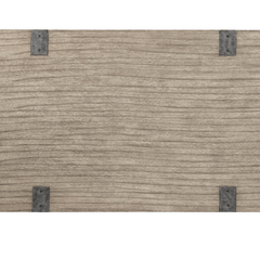 STOCK - Hamlin Gray Driftwood Desk - 