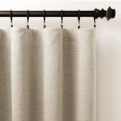 Stone Washed Linen Panel - Natural - Our Boat House
