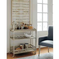 Surfside Metal Bar Cart - Our Boat House
