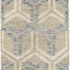 Tala Blue Woven Rug - Our Boat House