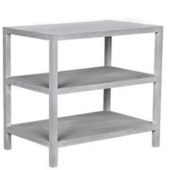 Taylor Two - Tier Mahogany Accent Table - Our Boat House