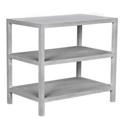 Taylor Two - Tier Mahogany Accent Table - Our Boat House