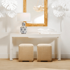 Tideflower Ceramic Table Lamp - Two Colors - Our Boat House