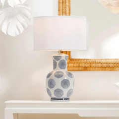 Tideflower Ceramic Table Lamp - Two Colors - Our Boat House