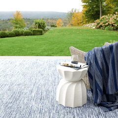 Tideline Navy - Indoor/ Outdoor Rug - Our Boat House