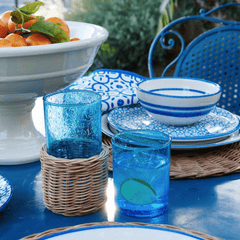 Tisbury Rattan Placemat s/4 - Round or Oval - Our Boat House