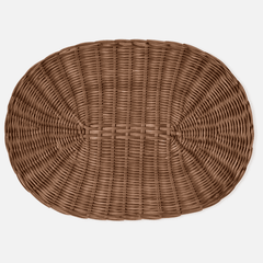Tisbury Rattan Placemat s/4 - Round or Oval - Our Boat House