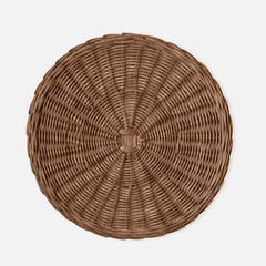 Tisbury Rattan Placemat s/4 - Round or Oval - Our Boat House