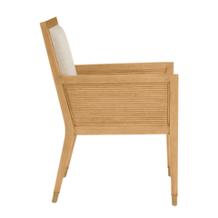 Treasure Cay Sea Sand Dining Armchair - Our Boat House
