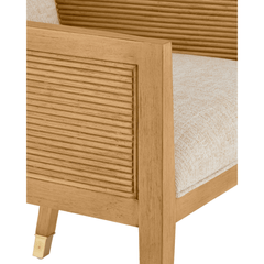 Treasure Cay Sea Sand Dining Armchair - Our Boat House