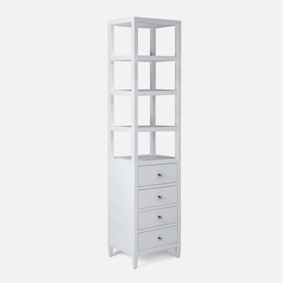 Trinidad Belgian Linen Tall Cabinet - 84