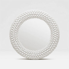 Ursula Sea Urchin Round Mirror - Our Boat House