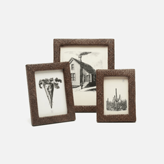 Uvita Espresso Picture Frame - Three Sizes - Our Boat House