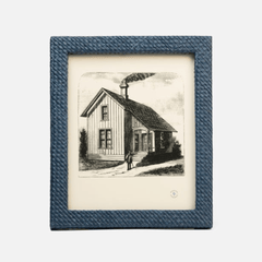 Uvita Navy Picture Frame - Three Sizes - Our Boat House