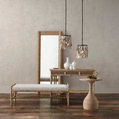 Velma Rope Floor Mirror - Our Boat House