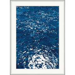 Vertical Waters - Framed Art - Our Boat House