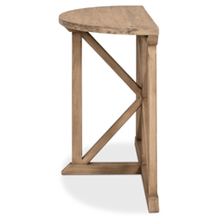 Vineyards Half Moon Console Table - Our Boat House
