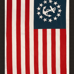 Vintage Sailing Flag - Framed Art - Our Boat House