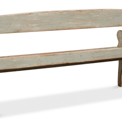 Vintage School House Entry Bench - Our Boat House