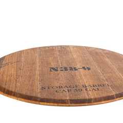 Vintage Wine Cask Lazy Susan - Our Boat House