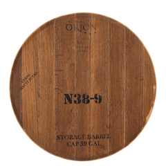 Vintage Wine Cask Lazy Susan - Our Boat House