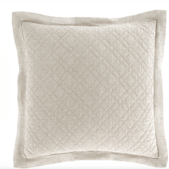 Washed Linen Sham - Natural - Our Boat House