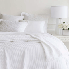 Washed Linen Sham - White - Our Boat House