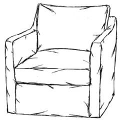 Westchester QUICK SHIP XL Slipcovered Swivel Glider in Ali Eggshell - Our Boat House
