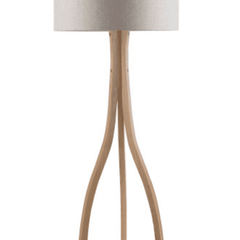 Winfield Natural Wood Floor Lamp - Our Boat House