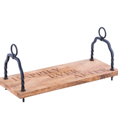 Wooden Swings w/Various Engraved Quotes - Our Boat House