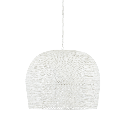 Zoe White Chandelier - Three Sizes - Our Boat House
