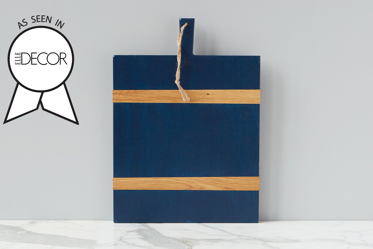 Navy Rectangle Mod Charcuterie Board Column