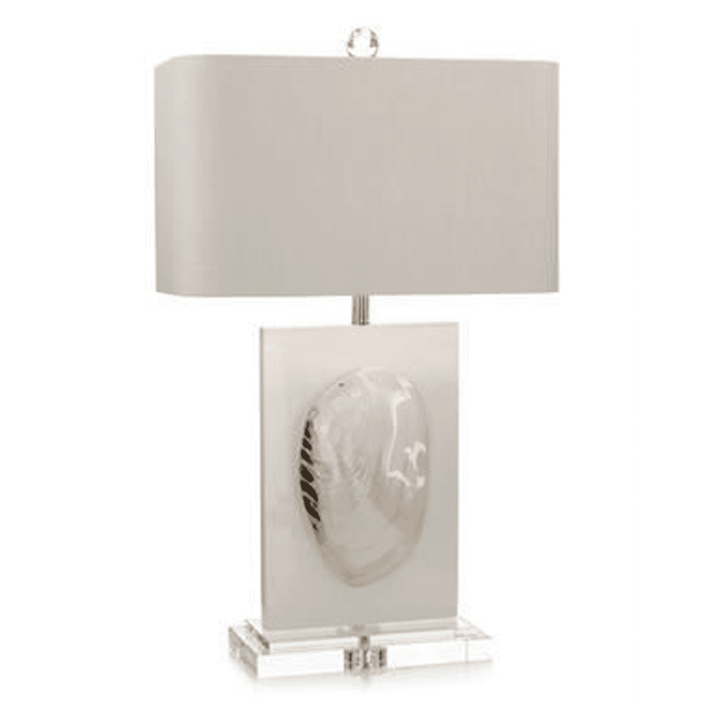 Seashell Table Lamp Column