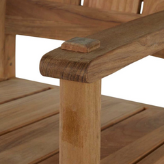 Cape Cod Dining Arm Chair - Natural Teak